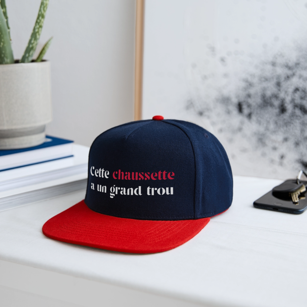 La casquette - navy/red