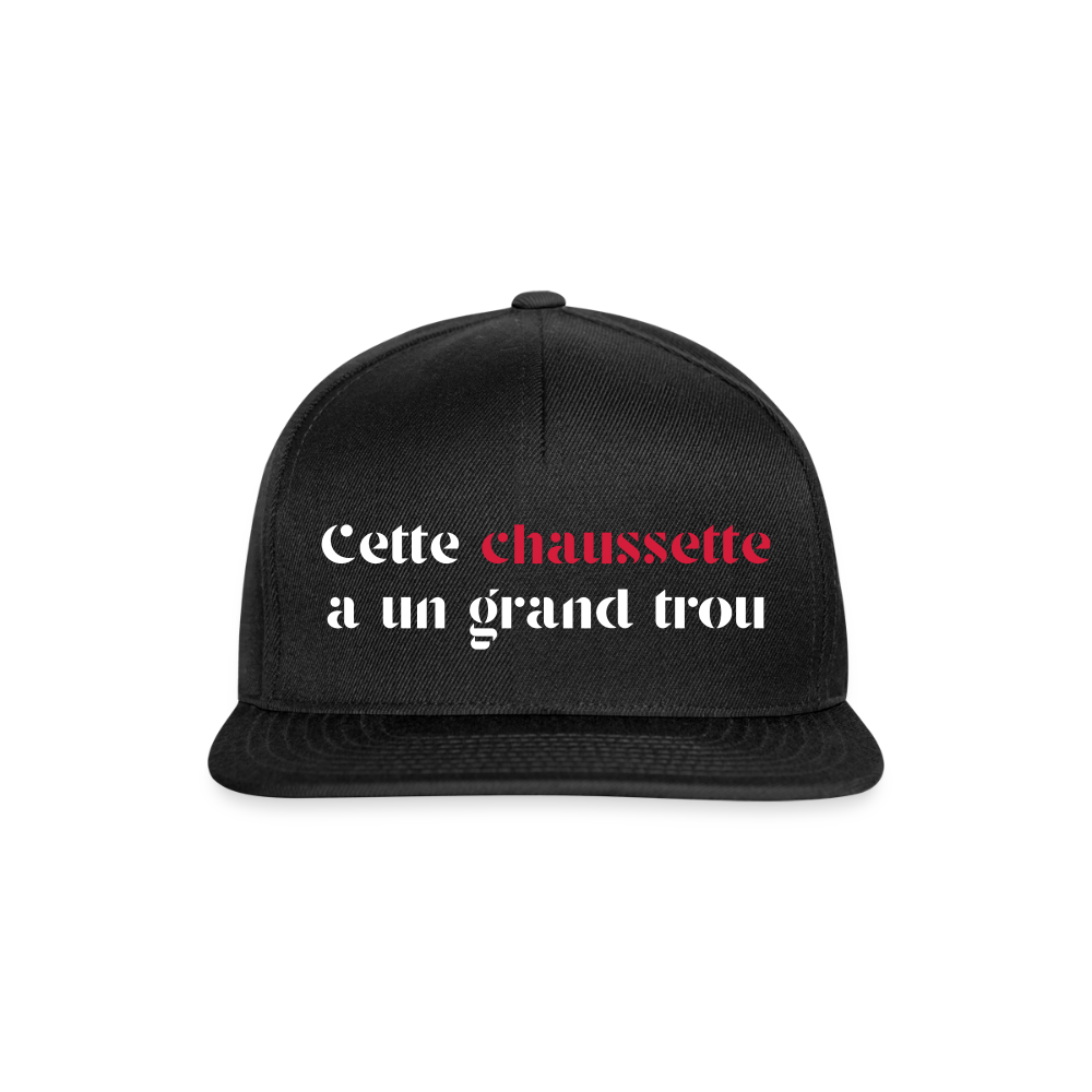 La casquette - black/black