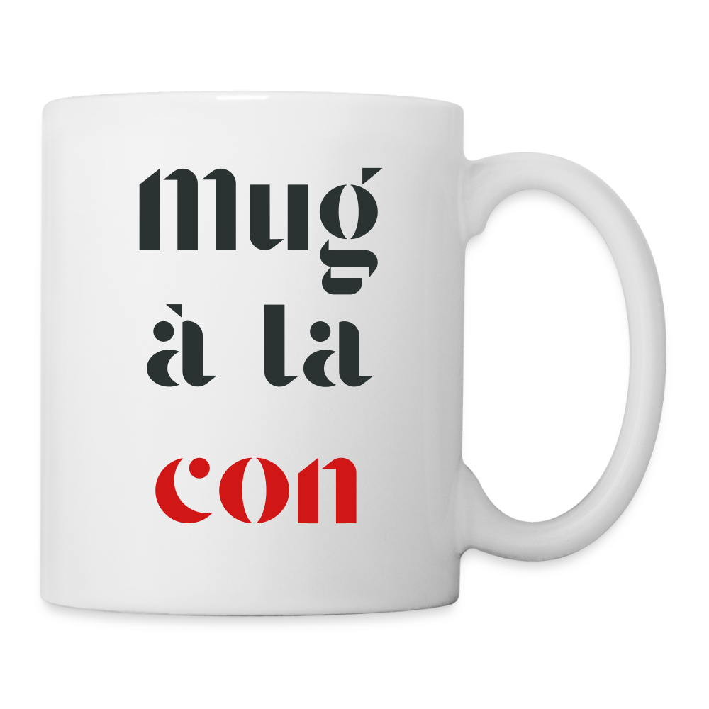 Le mug - white