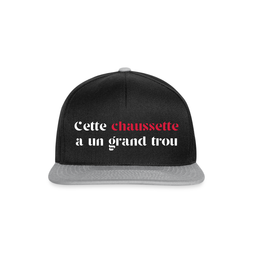 La casquette - black/grey