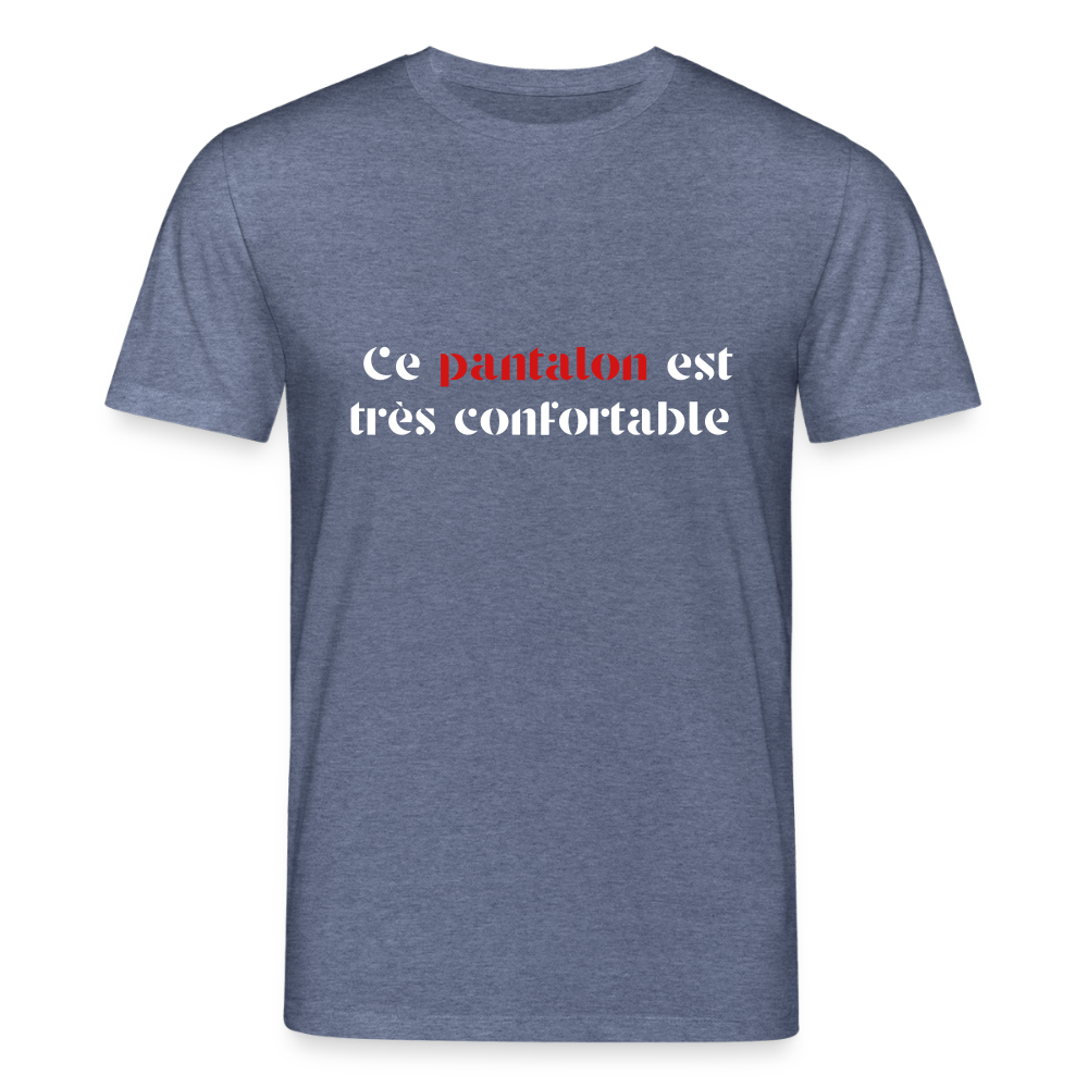 Le tee-shirt - dark heather blue