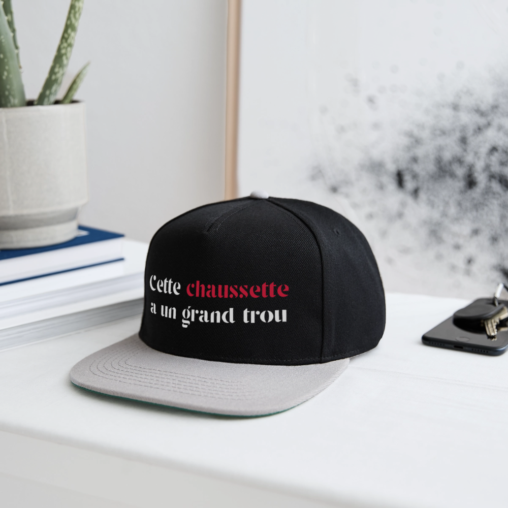 La casquette - black/grey