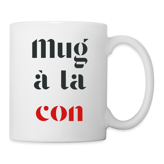 Le mug - white