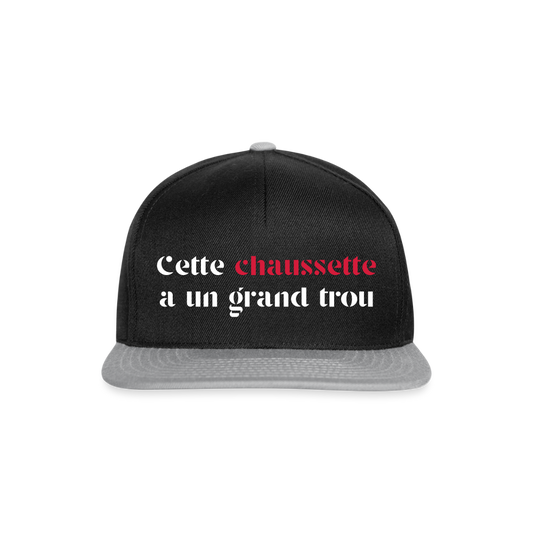 La casquette - black/grey